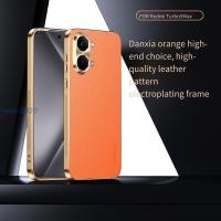ราคา ปลอกสําหรับ Xiaomi Redmi Turbo 5 Max 5Max Turbo5 Max Turbo5Max การปรับแต่งเคสโทรศัพท์กันกระแทกTPUขอบนุ่มElectroplatedกรอบหนังปกหลัง (52006349234)