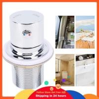 ราคา Honglai Honglai วาล์วผสมน้ำร้อนน้ำเย็นสแตนเลสระเบียบที่ถูกต้องฝักบัวอาบน้ำผสมสำหรับอ่างอาบน้ำ RV (44804343318)