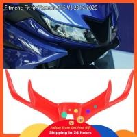 ราคา Honglai Honglai Keenso รถจักรยานยนต์ Aerodynamic FIT ด้านหน้า Adochelity สำหรับ R15 V3 2017 2020 เสนอเหมาะสำหรับประสิทธิภาพที่ดีกว่าทำความสะอาดการขับขี่ สีแดง (50307076992)