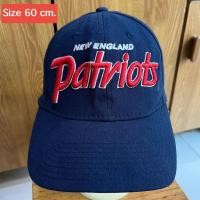 ราคา มือ2 หมวกแก๊ป Size 60 cm New Era New England Patriots สีกรม (43755318265)