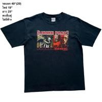 ราคา มือ2 เสื้อยืดคอกลม Size 40 วง Linkin Park Reanimation ปี 2002 สีดำ (26289871355)
