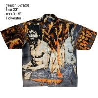 ราคา มือ2 เสื้อฮาวาย Size 52 ลาย Bruce Lee สุดยอดกังฟู งานลิขสิทธิ์แท้ (21085779395)