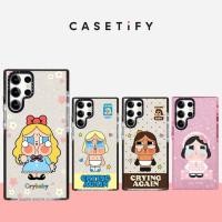 ราคา Gitter Wave Haired Girl Samsung สําหรับ Samsung Galaxy S26 25 24 23 22 UItra S25 24 Plus กันกระแทกป้องกันปลอก (43128528017)