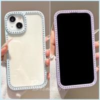 ราคา สองด้านขอบเพชรอะคริลิคเคสโทรศัพท์สําหรับ ไอโฟน 17 มือโปร สูงสุด 17 อากาศ 16 บวก 15 14 13 12 11 กันกระแทกป้องกันปลอก (25642919001)