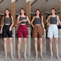 ราคา กางเกงขา3ส่วนผ้าดับเบิ้ล เป๋าเจาะหลังS 36 (24745520930)