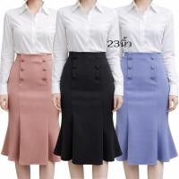 ราคา กระโปรง6ชิ้นกระดุมผ้าโรเชฟยาว23นิ้ว (12328416364)