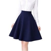 ราคา กระโปรงย้วยครึ่งวงกลมผ้าโรเชฟ22นิ้วหน้าหลังเหมือนกันซิปข้างS XL (42055429640)