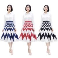 ราคา กระโปรงผ้าโฟมลาย poem สลับหยักฟันปลา (28851193766)