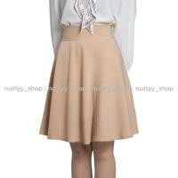 ราคา กระโปรงย้วยสีครีมมีซับใน21นิ้วซิปหลัง (25245043351)