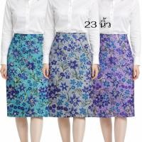 ราคา กระโปรงทรงสอบพิมพ์ลายปาเต๊ะผ้าญี่ปุ่น 23นิ้ว (57356747500)
