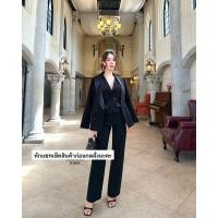 ราคา ชุดสูทสีดำสวยหรู สูทผู้หญิง3in1 (28219891039)