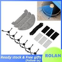 ราคา Rolan Rolan Aqur2020 16 ชิ้นอะไหล่สำหรับ V980 PRO หุ่นยนต์สูญญากาศชุดอุปกรณ์เสริมพร้อมตัวกรองด้านข้างแปรงหลัก (56857369640)