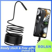 ราคา rolan Pssopp กล้องส่องกล้องตรวจสอบงูแบบยืดหยุ่นพร้อมกล้องส่องทางไกลไฟ LED แบบปรับได้สำหรับโทรศัพท์อุตสาหกรรม 1 ม (56557903640)