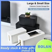 ราคา Rolan Rolan EXTENSION SOCKET กล่องเก็บของใช้ในบ้าน Simple Desktop Wire Storage Case (48856885919)