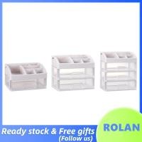 ราคา Rolan Rolan GOTOTOP กล่องเก็บเครื่องสำอางลิ้นชักหลายชั้นสำหรับแต่งหน้าและเครื่องประดับวัสดุ PP ที่ทนทานสำหรับใช้ในบ้านสำนักงาน (51406858049)