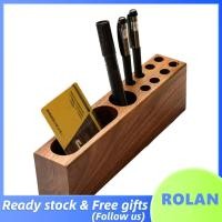 ราคา Rolan Rolan ที่วางปากกาสำหรับโต๊ะขาตั้งดินสอไม้อะคาเซียไม้เนื้อแข็งนามบัตรน้ำพุออแกไนเซอร์ความงามการตกแต่งเครื่องเขียนสำนักงานและการจัดเก็บ (46456482838)