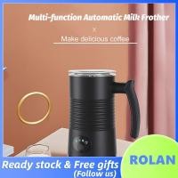 ราคา Rolan Rolan เครื่องตีฟองนม 4 in 1 เครื่องทำโฟมร้อน เย็น 400W ที่ถอดออกได้ Non Stick ภายใน 11 84oz 350ml ไฟฟ้าอัตโนมัติและ Steamer สำหรับกาแฟร้อน (52456847980)