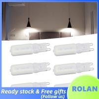 ราคา Rolan Rolan Marhynchus G9 หลอดไฟหรี่แสงได้ 32 LEDs 7W ป้องกันดวงตาไม่มีหึ่งแสง 360 องศาอายุการใช้งาน 50000 ชั่วโมงสำหรับโคมระย้าโคมไฟเพดานโคมไฟติดผนังโต๊ะ สีขาว 110V (48057405480)