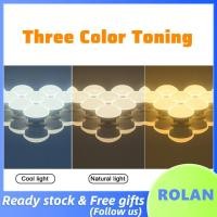 ราคา Rolan Rolan Pssopp กระจกไฟชุด LED แต่งหน้าด้านหน้าหลอดไฟสำหรับโต๊ะเครื่องแป้งห้องน้ำห้องนอน 2 หลอด (50606863444)
