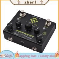 ราคา Zhenl Zhenl MOSKYAudio กีต้าร์ Digital Delay TAP Dual Footswitch การเลือกโหมด 8 สำหรับเบส SPINDRIFT (43279615475)