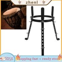 ราคา Zhenl Zhenl ZIZEV ขาตั้งเครื่องเพอร์คัชชันพร้อม 20 67 26 77in ปรับความสูงได้กลองเหล็กคองก้าสีดำชั้นวางตะกร้ากันลื่นเพื่อประสิทธิภาพขนาดที่เหมาะสม 10 63in (29094482641)