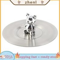 ราคา Zhenl Zhenl หมีน่ารักฝาครอบถ้วยฝาสแตนเลสฝาปิดเครื่องดื่มกันฝุ่นแก้วสุญญากาศสำหรับแก้วเซรามิค สีเงิน (52204204256)