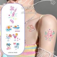 ราคา สติ๊กเกอร์แทททู สติ๊กเกอร์ติดหน้า Tattoo ติดผิว Sticker Tattoo by KHERISA (42227908455)