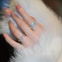 ราคา แหวนข้อมือเปิดสองแถวปัดเงิน เพิ่มความหรูหรา (27193812275)