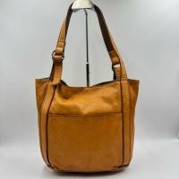 ราคา กระเป๋าหนังสีน้ำตาลคาราเมล Dakota กระเป๋ามือสอง (57357476577)