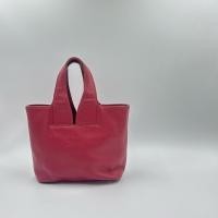ราคา กระเป๋าถือหนังแท้สีแดง (55703066421)