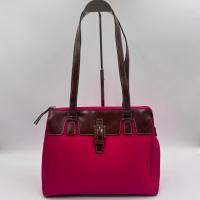 ราคา กระเป๋าสะพายผ้าไนลอนสีชมพู (51106172631)