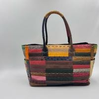 ราคา กระเป๋าสะพาย หนังนกกระจอกเทศแท้ multi color (49352972499)