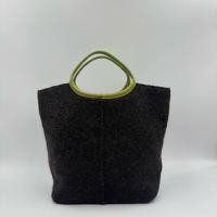 ราคา กระเป๋าผ้าทรงมินิมอลสีดำ กระเป๋ามือสอง (45857951846)