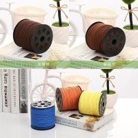 ราคา ทําเอง ทําเอง หนังกวาง กํามะหยี่ด่างน้ําหนังนิ่มผ้าไหมเสื้อผ้า หนังวัว เชือกสองด้านกํามะหยี่หนังเชือกเชือกหนังถักสายสีน้ําตาล (47701073891)