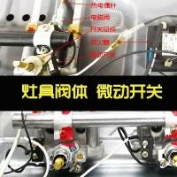 ราคา เหมาะสําหรับ Shuaikang ชุดเตาแก๊ส Micro Switch ป้องกันเปลวไฟสีดําขนาดเล็ก Micro Control สองสาย S (50304427911)