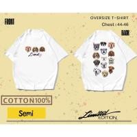 ราคา R น้องหมารวม เสื้อยืดแนวสตรีท มีให้เลือกหลายไซส์ ผ้าคอตตอน100 (52203987462)
