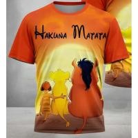 ราคา เสื้อยืดสิงโตคิงการ์ตูน ลายพิมพ์ 3 มิติ ระบายอากาศได้ดี เหมาะสำหรับเด็กชายและเด็กหญิง (43278016511)