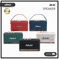 ราคา JMAX ลำโพงบลูทูธ รุ่น JM 4D เชื่อมต่อได้2ตัว พร้อมสายหิ้ว ลำโพงไร้สาย 10W ของแท้ 100 (41660420505)