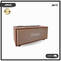 ราคา JMAXลำโพงบลูทูธลายไม้ รุ่นJM 7C JM 5E ดีไซน์ทรงคลาสสิค ตั้งโทรศัพท์ได้ 8W ของเเท้100 (40160744859)