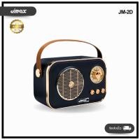 ราคา JMAX ลำโพงบลูทูธ JM 2D เชื่อมต่อได้2ตัว พร้อมสายหิ้ว ลำโพงไร้สาย 5W ของแท้ 100 (29339257265)