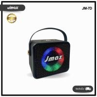 ราคา JMAX JM 7D ลำโพงบลูทูธ Bluetooth 5W เชื่อมต่อได้ 2 ตัว มีไฟหน้าลำโพง พร้อมสายหิ้ว ลำโพงไร้สาย (26739252646)