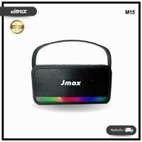 ราคา JMAX M15 ลำโพงบลูทูธ พร้อมสายหิ้ว ไฟLED ลำโพงไร้สาย 10W ของแท้ 100 (44460733273)