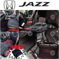 ราคา พรมรถยนต์ HONDA JAZZ 2008 2013 3 ชิ้น 6ชิ้น แบบ 6D ราคาถูก วัสดุหนังPU แท้ เกรดaค่ะ (22923218079)