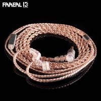 ราคา Faaeal KBEAR สายเคเบิลอัพเกรดหูฟัง 4N 4 แกน ทองแดง HiFi พร้อมตัวเชื่อมต่อ MMCX 2Pin QDC TFZ สําหรับ KZ EDX ZS10 TRN MT1 (18977669037)