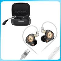 ราคา FAAEAL KZ EDX Pro 2 ชุดหูฟังไร้สายบลูทูธโมดูล HiFi Music Monitor IEM Super Linear แบบไดนามิกไดร์เวอร์หูฟังลดเสียงรบกวนหูฟังชนิดใส่ในหูสําหรับ MP3 โทรศัพท์ (48004717217)