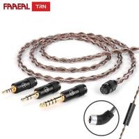 ราคา FAAEAL TRN RedChain หูฟังอัพเกรดสาย 4 Core ทองแดงชุบเงินและ OFC ทองแดงผสมลวดชุดหูฟังสาย 2 5 3 5 4 4 มม ปลั๊ก (45757635612)
