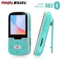 ราคา FAAEAL RUIZU X62 เครื่องเล่นเพลงพร้อมคลิปหน่วยความจํา 32G ในตัว Bluetooth5 0 HiFi Lossless เสียง MP3 สนับสนุนการ์ด SD มินิแบบพกพา Walkman พร้อม Pedometer บันทึก (42803751967)