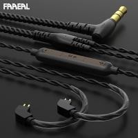 ราคา Faaeal CVJ V2 สายเคเบิลหูฟัง 4 แกน OFC ถอดออกได้ อุปกรณ์เสริม สําหรับอัพเกรดหูฟัง IEM KZ TRN CCA Kbear BLON MT1 ZSN (23437226091)