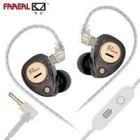 ราคา FAAEAL KZ Taurus Music Earbud HiFi Sound Noise Cancelling แนวนอน Dual Dynamic Driver เกมหูฟัง Professional Acoustic Curve Monitor IEM หูฟังชนิดใส่ในหูสําหรับโทรศัพท์ MP3 Pad (56658043706)