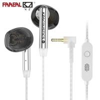 ราคา FAAEAL KZ Duet หูฟังชนิดใส่ในหูสําหรับเล่นเกม HD Dual Mic 10 มม เบส 8 มม Hi Performance Dynamic Unit หูฟังเพลงลดเสียงรบกวนหูฟังสําหรับ Audiophile (45007462379)